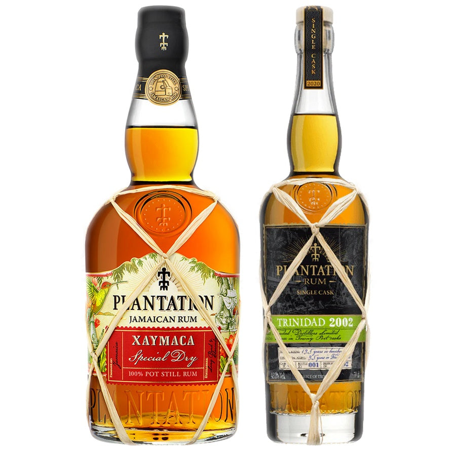 Planteray Aged Rum Xaymaca and Planteray Gold Rum Single Cask 12 Yr