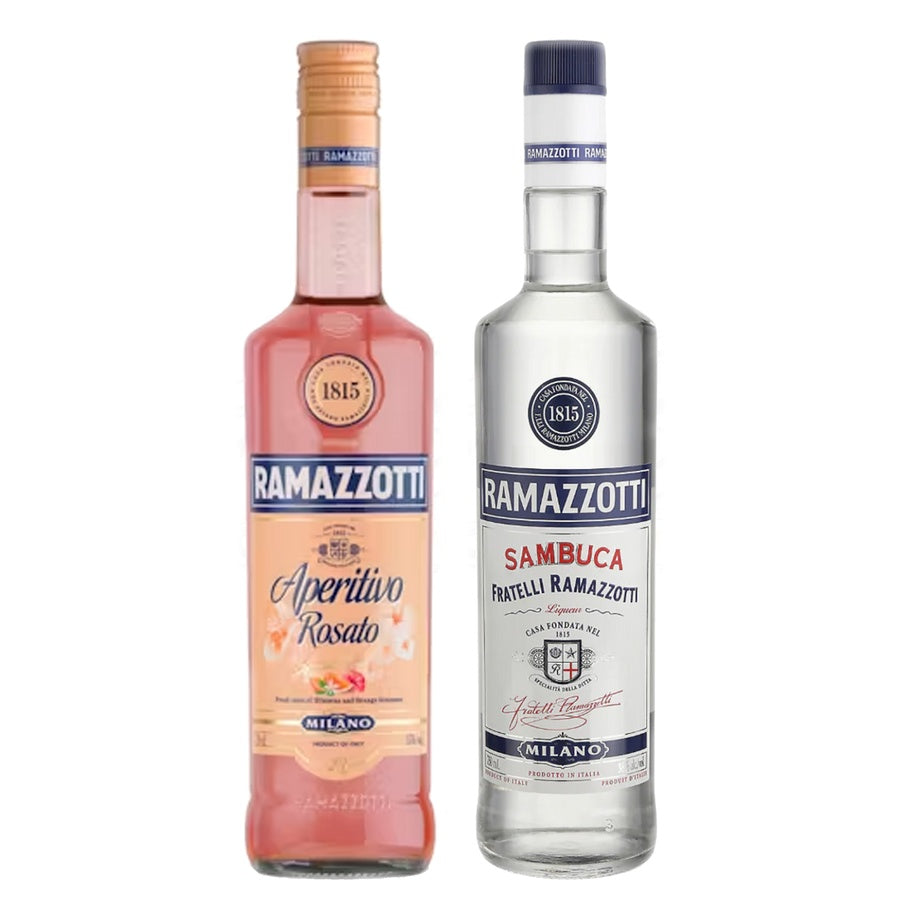 Ramazzotti Aperitivo Rosato and Ramazzotti Sambuca Ausano