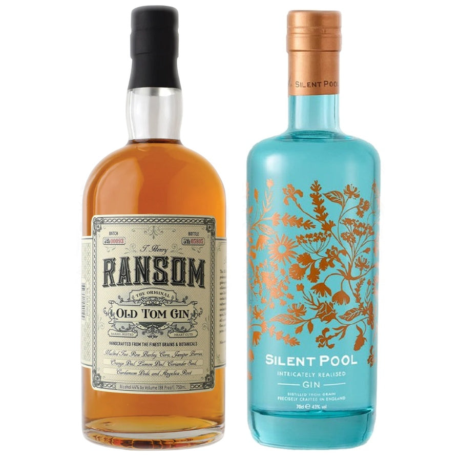 Ransom Old Tom Gin and Silent Pool Gin
