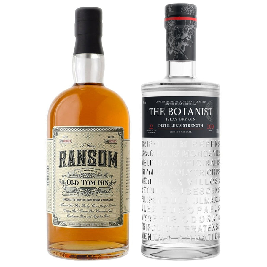Ransom The Geezer Old Tom Gin and The Botanist Dist Strength