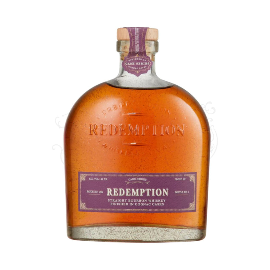 Redemption Straight Bourbon Whiskey Finished In Cognac Casks Cask Series Batch No. 1 - BottleBuzz