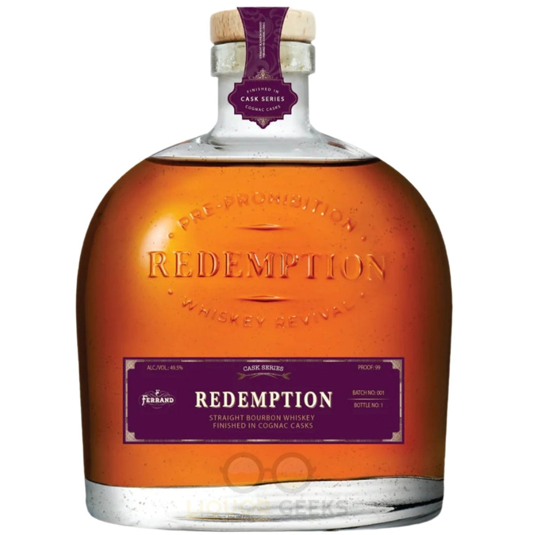 Redemption Straight Bourbon Whiskey Finished In Cognac Casks Cask Series Batch No. 1 - BottleBuzz