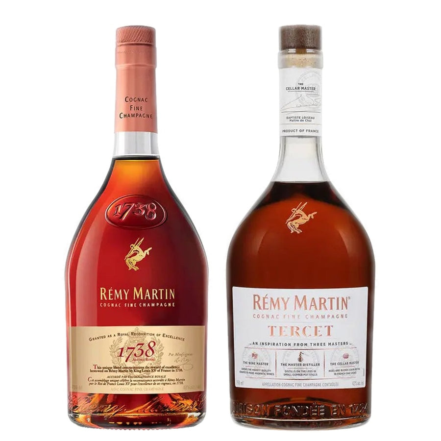 Remy Martin 1738 Accord Royal Cognac and Remy Martin Tercet Cognac