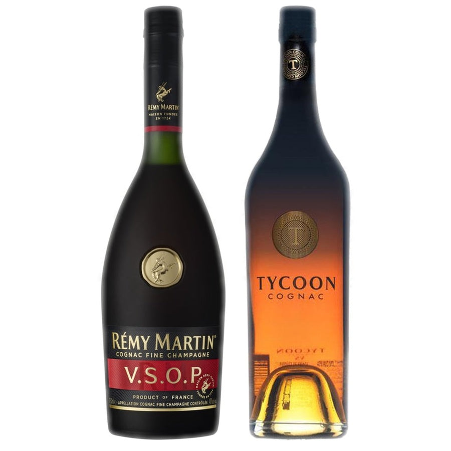Remy Martin Cognac VSOP and Tycoon VSOP Cognac