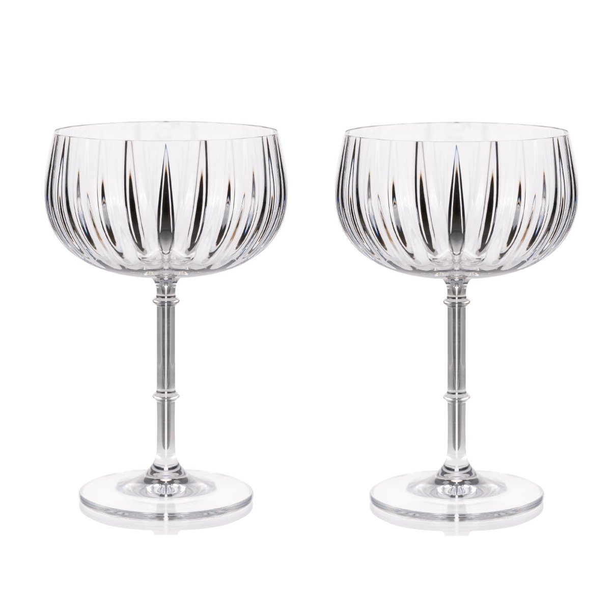 Rims Orient - Coupe Wine Glasses - Set of 2 (355 mL / 12 fl. oz.) - BottleBuzz