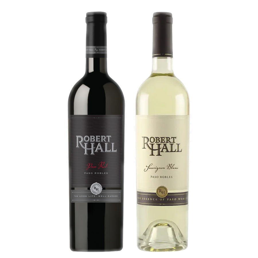 Robert Hall Paso Rob Red Blend and Robert Hall Sauvignon Blanc