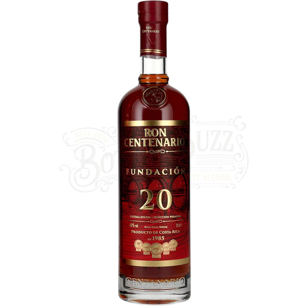 Ron Centenario Rum 20Y Old Fundación - BottleBuzz