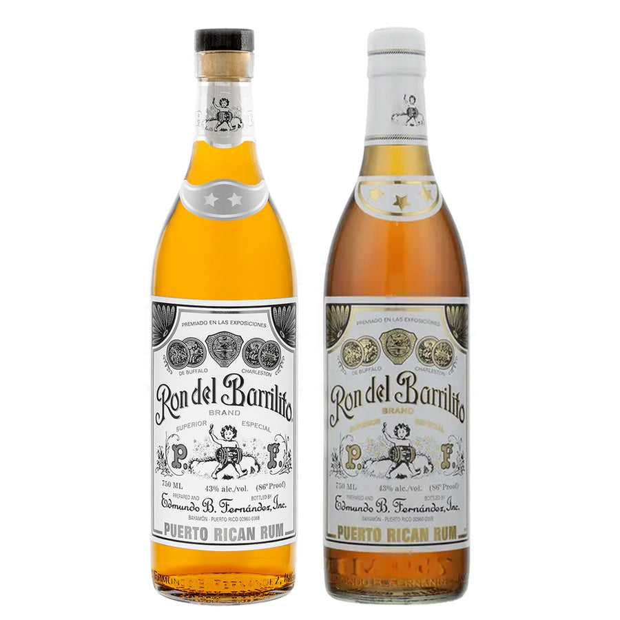 Ron Del Barrilito 2 Star Rum and Ron Del Barrilito 3 Star Rum