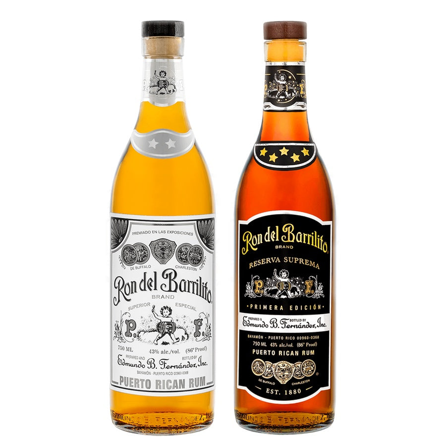 Ron Del Barrilito 2 Star Rum and Ron Del Barrilito Five Str Rum