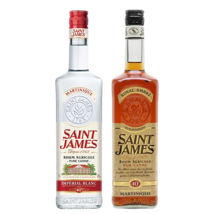 Saint James Rum Blanc and Saint James Rum Royal Ambre
