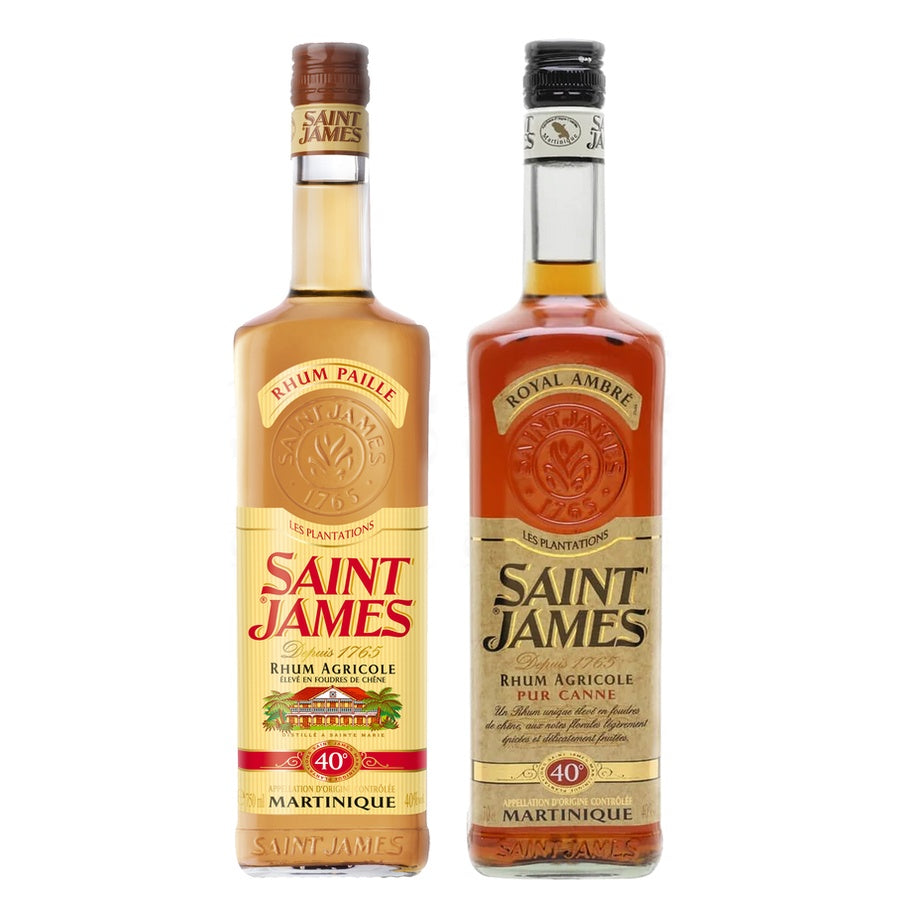 Saint James Rum Paille Gold and Saint James Rum Royal Ambre