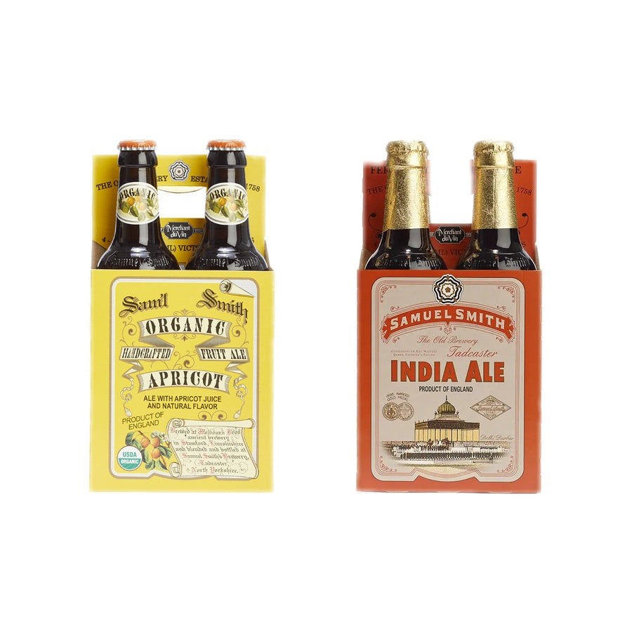 Samuel Smith Apricot Beer 12 Pack and Samuel Smith India Pale Ale 12 Pack