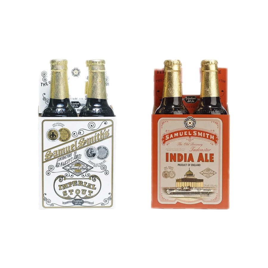Samuel Smith Imperial Stout 12 Pack and Samuel Smith India Pale Ale 12 Pack