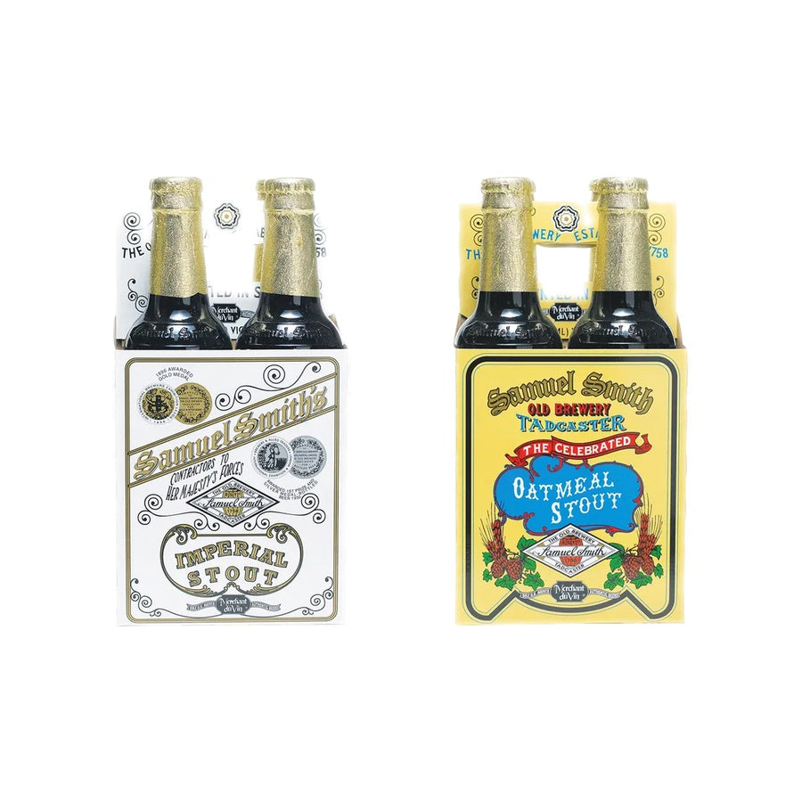 Samuel Smith Imperial Stout 12 Pack and Samuel Smith Oatmeal Stout 12 Pack