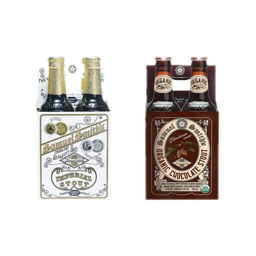 Samuel Smith Imperial Stout 12 Pack and Samuel Smith Organic Chocolate Stout 12 Pack