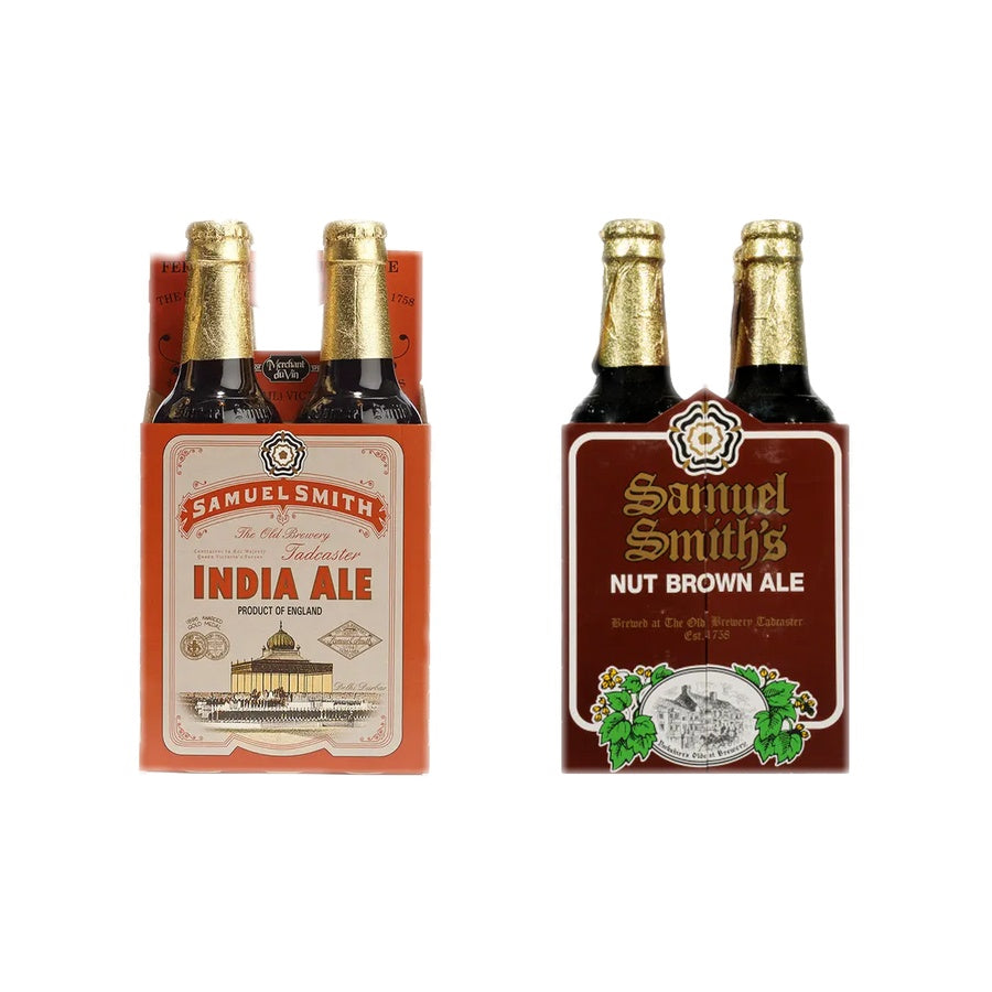 Samuel Smith India Pale Ale 12 Pack and Samuel Smith Nut Brown Ale 12 Pack