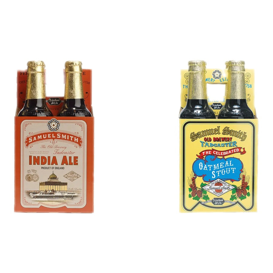 Samuel Smith India Pale Ale 12 Pack and Samuel Smith Oatmeal Stout 12 Pack