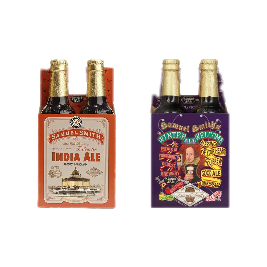 Samuel Smith India Pale Ale 12 Pack and Samuel Smith Winter Welcome Ale 12 Pack