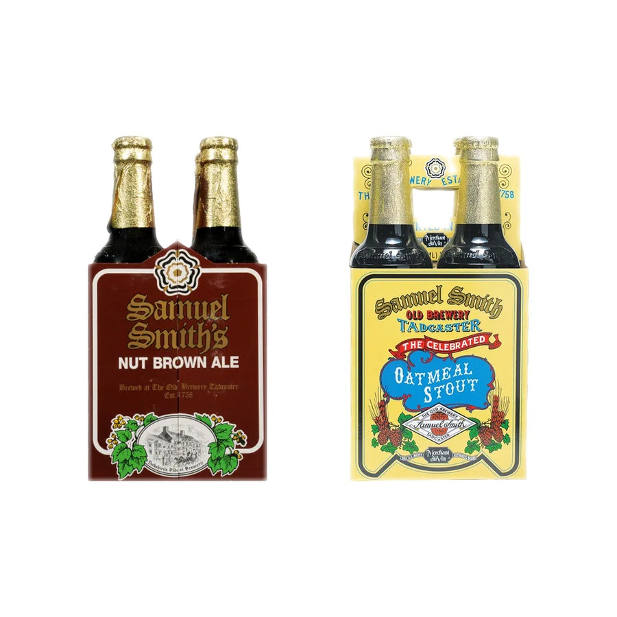 Samuel Smith Nut Brown Ale 12 Pack and Samuel Smith Oatmeal Stout 12 Pack