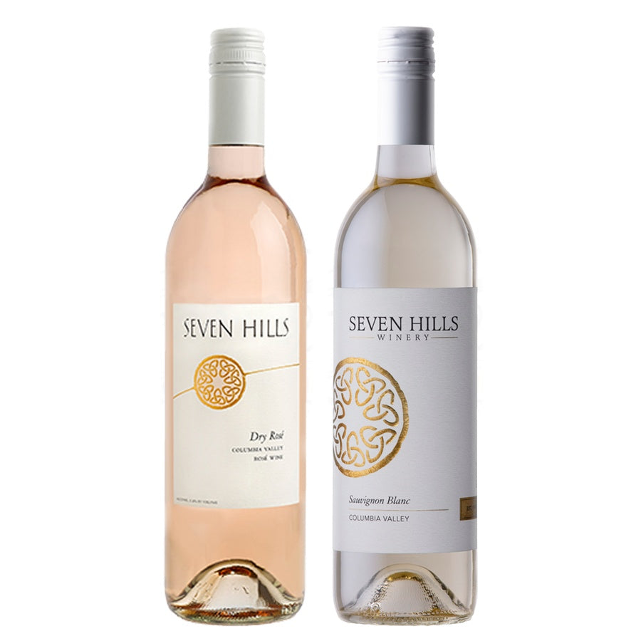 Seven Hills Winery 7 Hills Col Dry Rose and Seven Hills Winery Sauvignon Blanc
