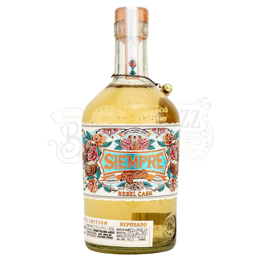 Siempre Rebel Cask Tequilla - BottleBuzz