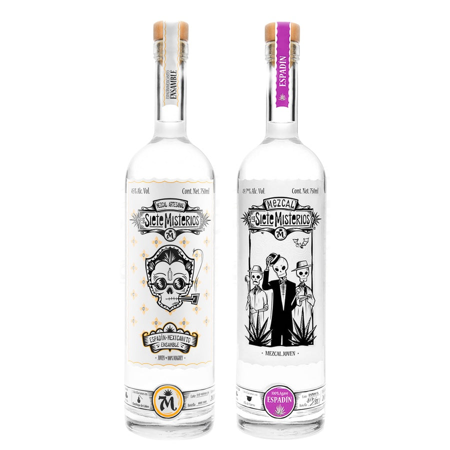 Siete Misterios Ensemble Especial and Siete Misterios Mezcal Espa-Mex