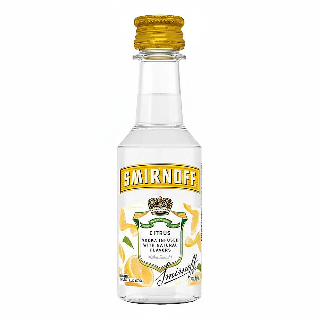 Smirnoff Vodka Citrus Flavored 50ml 10 Pack