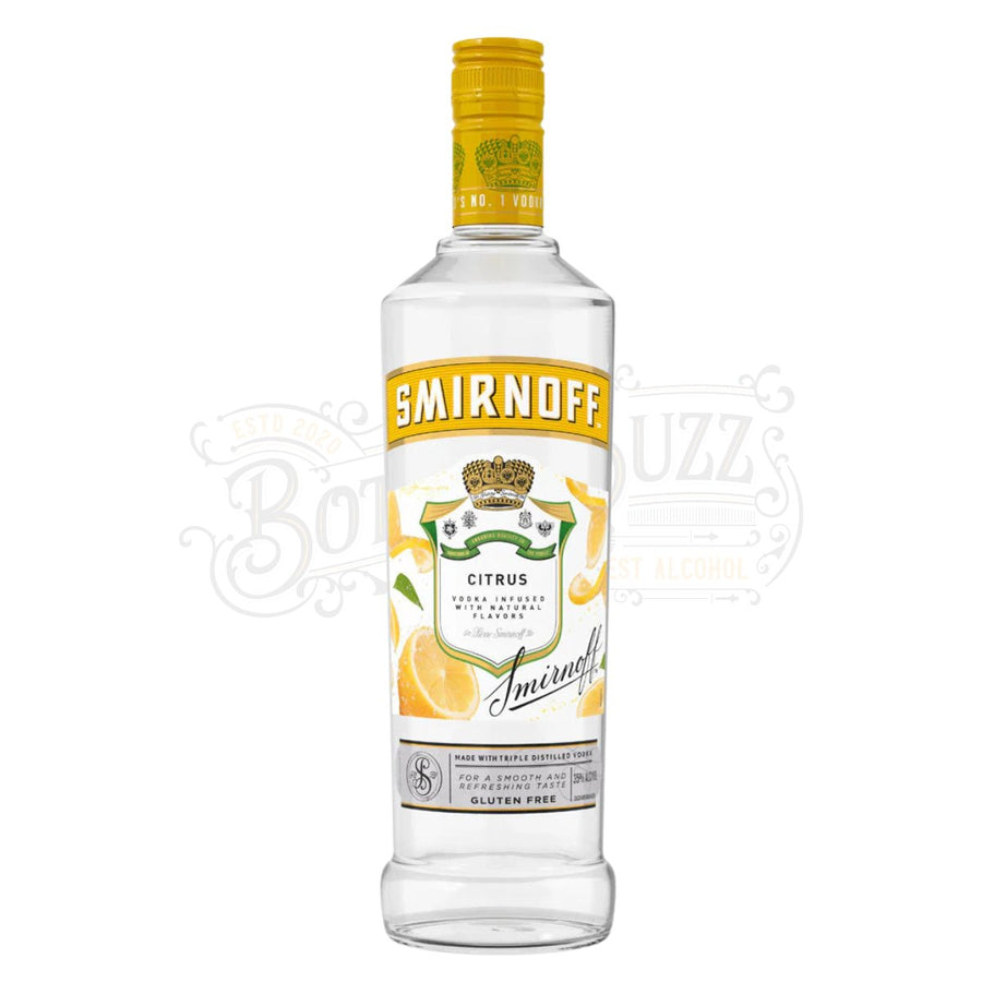 Smirnoff Vodka Citrus Flavored - BottleBuzz