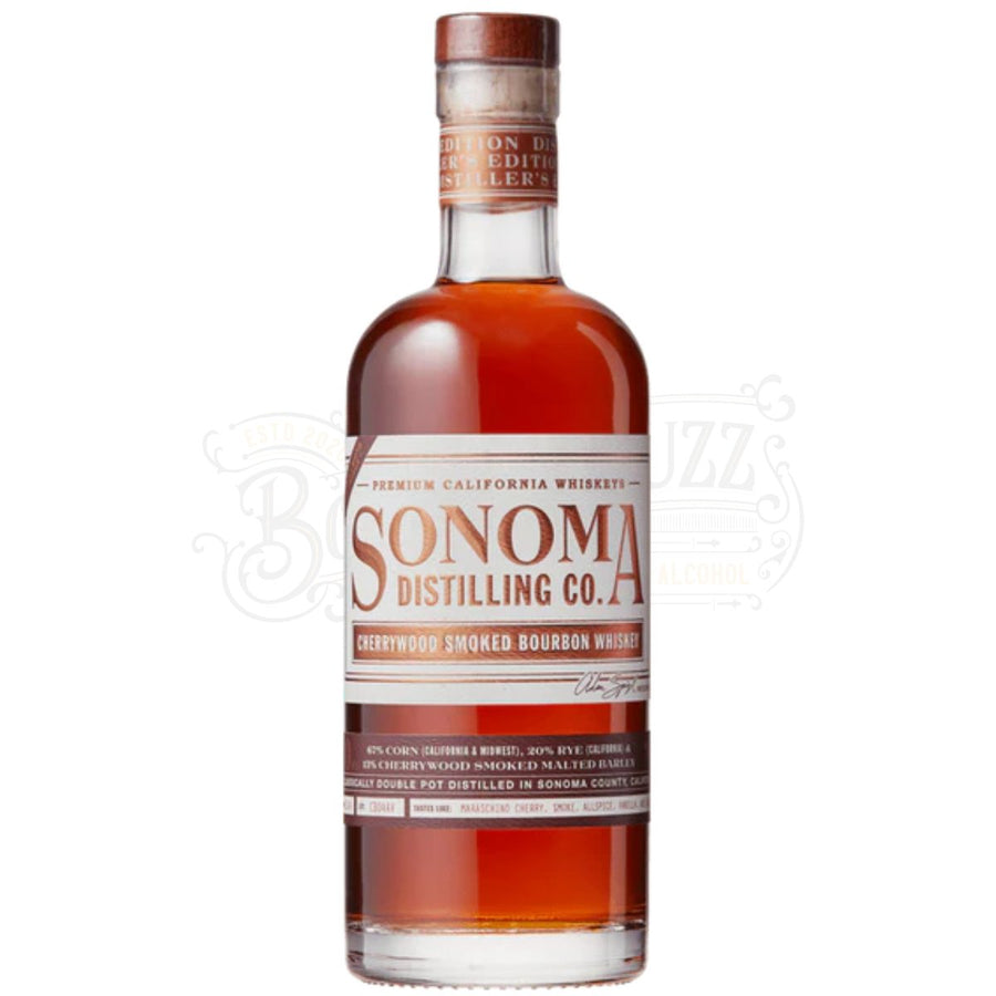 Sonoma Distilling Company Sonoma Cherrywood Smoked Bourbon Whiskey - BottleBuzz