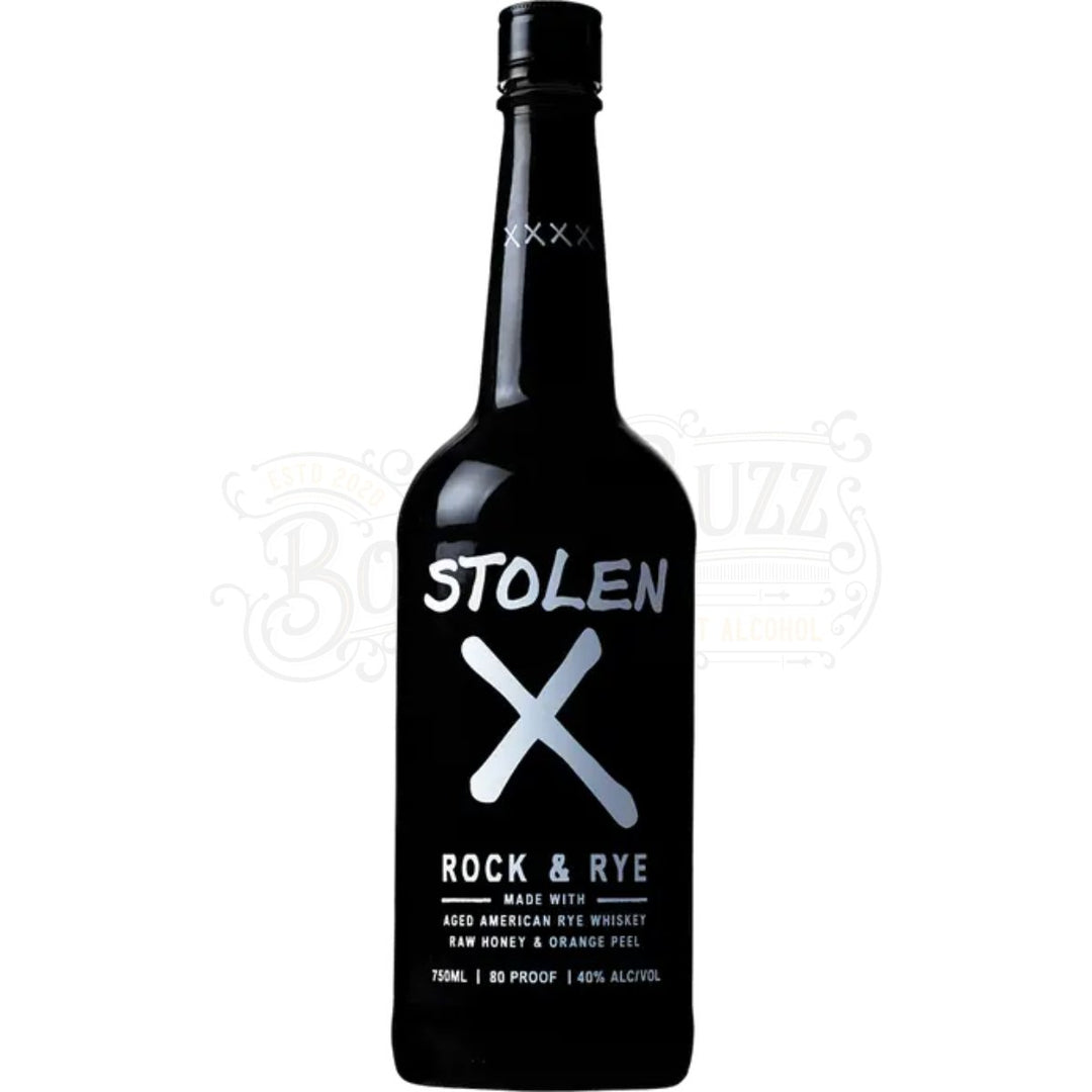 Stolen X Rock & Rye Whiskey - BottleBuzz