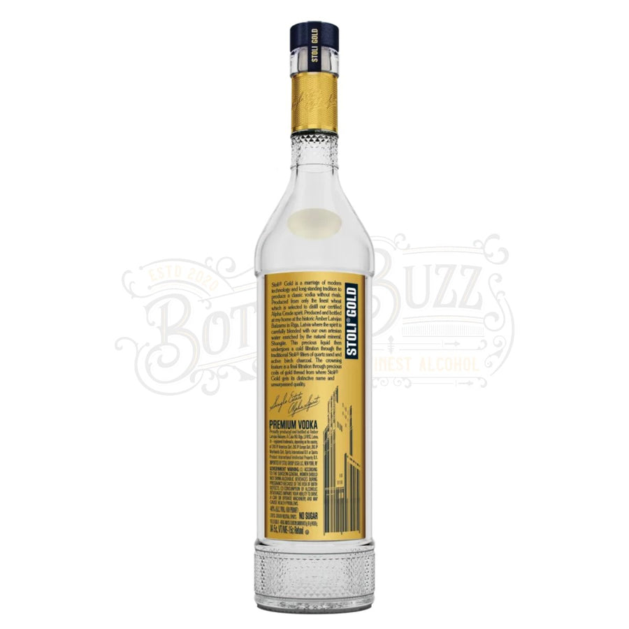 Stoli Gold Vodka - BottleBuzz