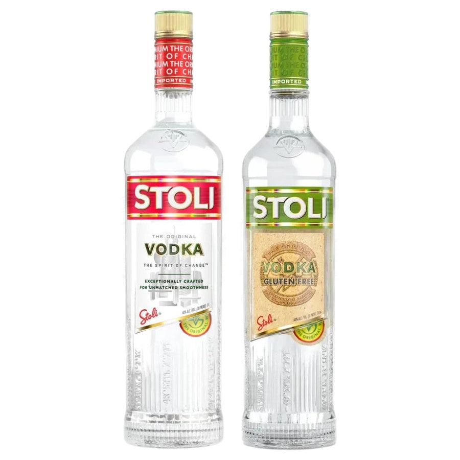 Stoli Vodka and Stoli Vodka Gluten Free