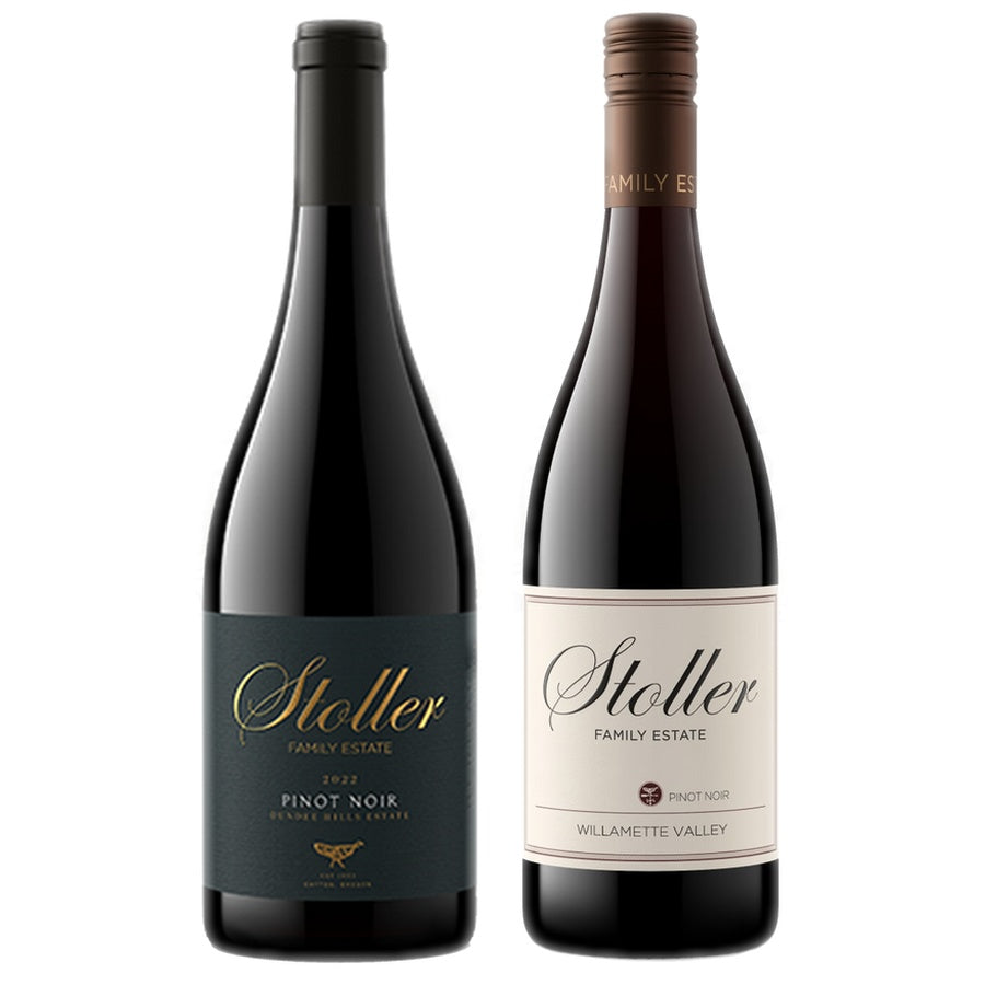 Stoller Family Estate Pinot Noir and Stoller Family Estate Willamette Valley Pinot Noir