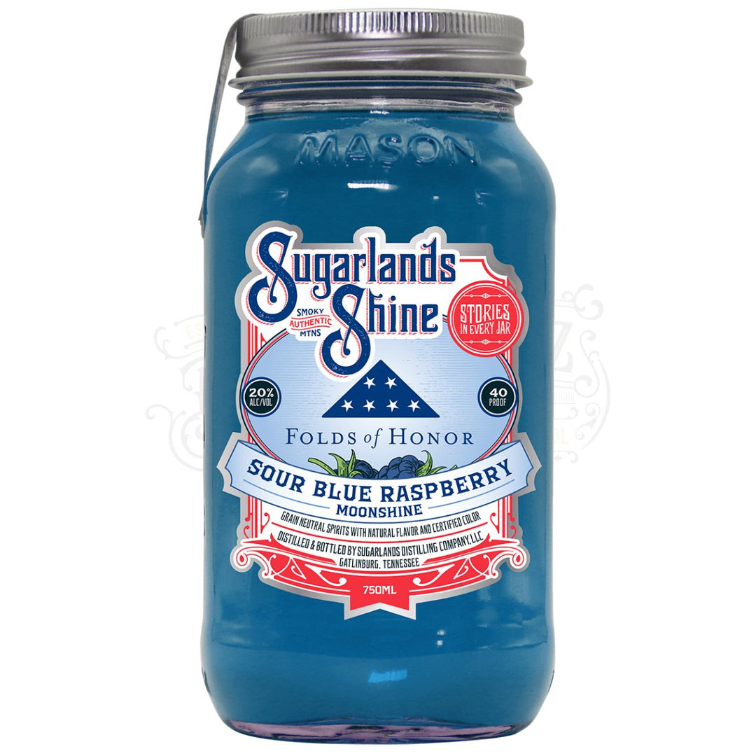 Sugarlands Shine Sour Blue Raspberry Moonshine Benefiting Folds of Honor - BottleBuzz