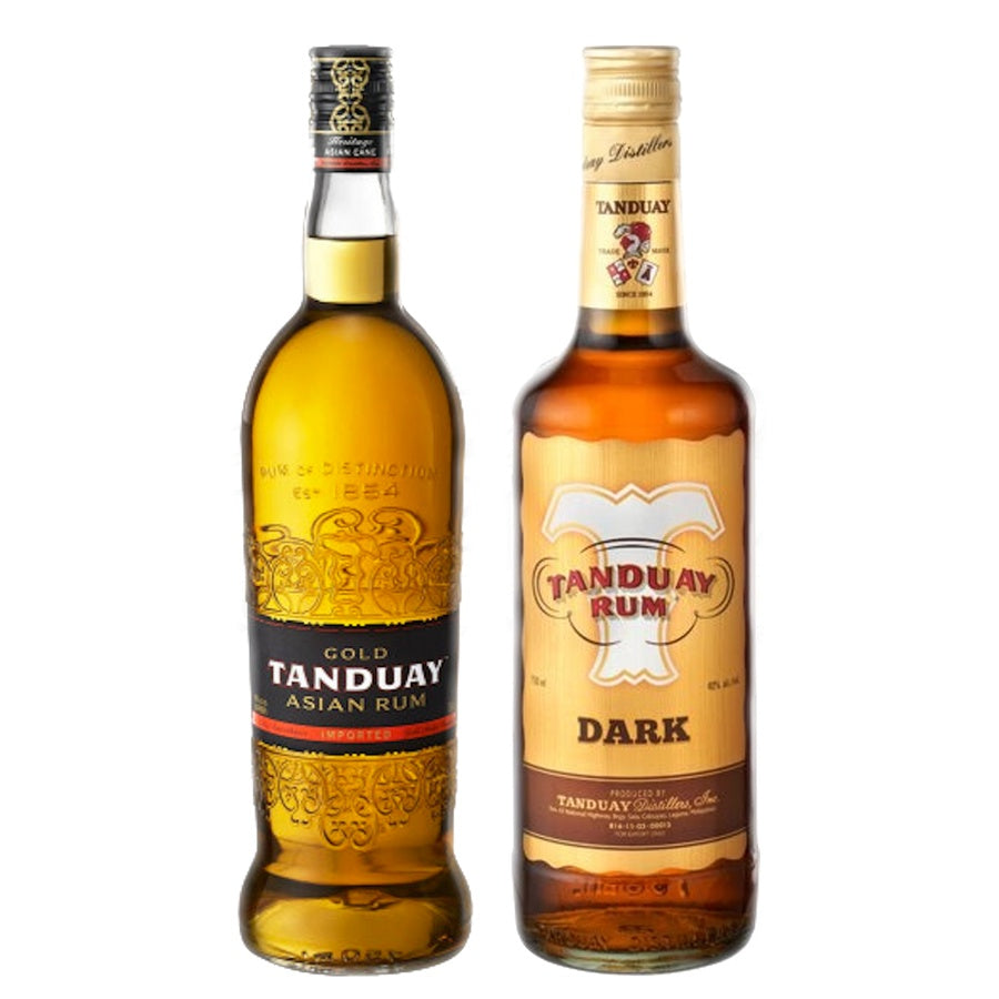 Tanduay Asian Gold Rum and Tanduay Dark Rum