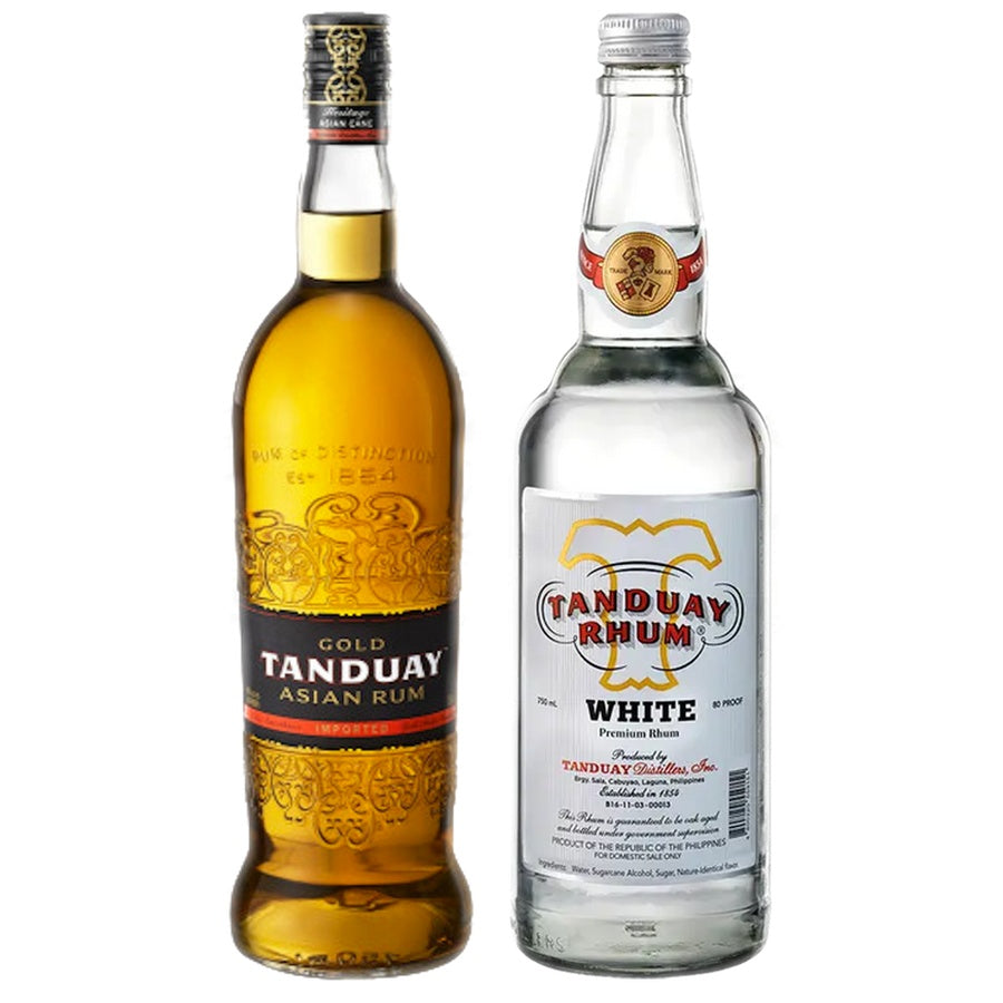 Tanduay Asian Gold Rum and Tanduay White Rum