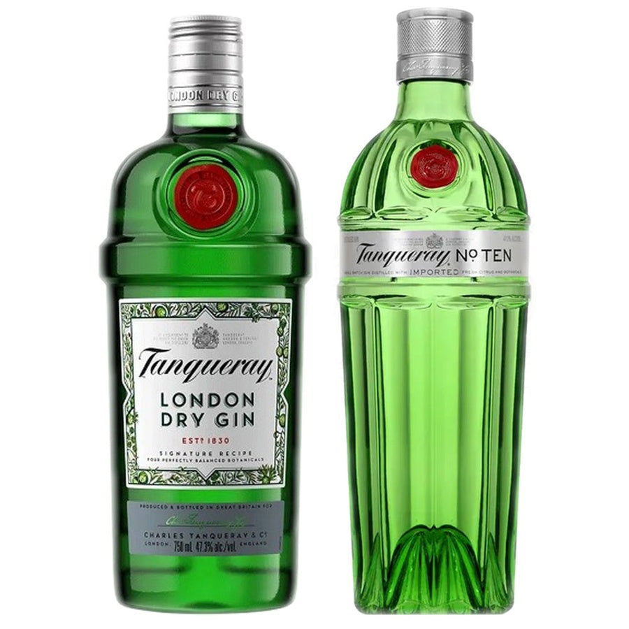 Tanqueray Gin and Tanqueray No. Ten Gin