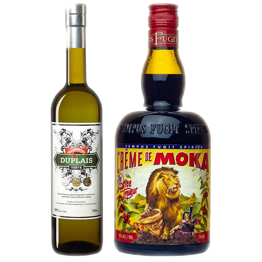 Tempus Fugit Absinthe Swiss Verte and Tempus Fugit Creme De Moka
