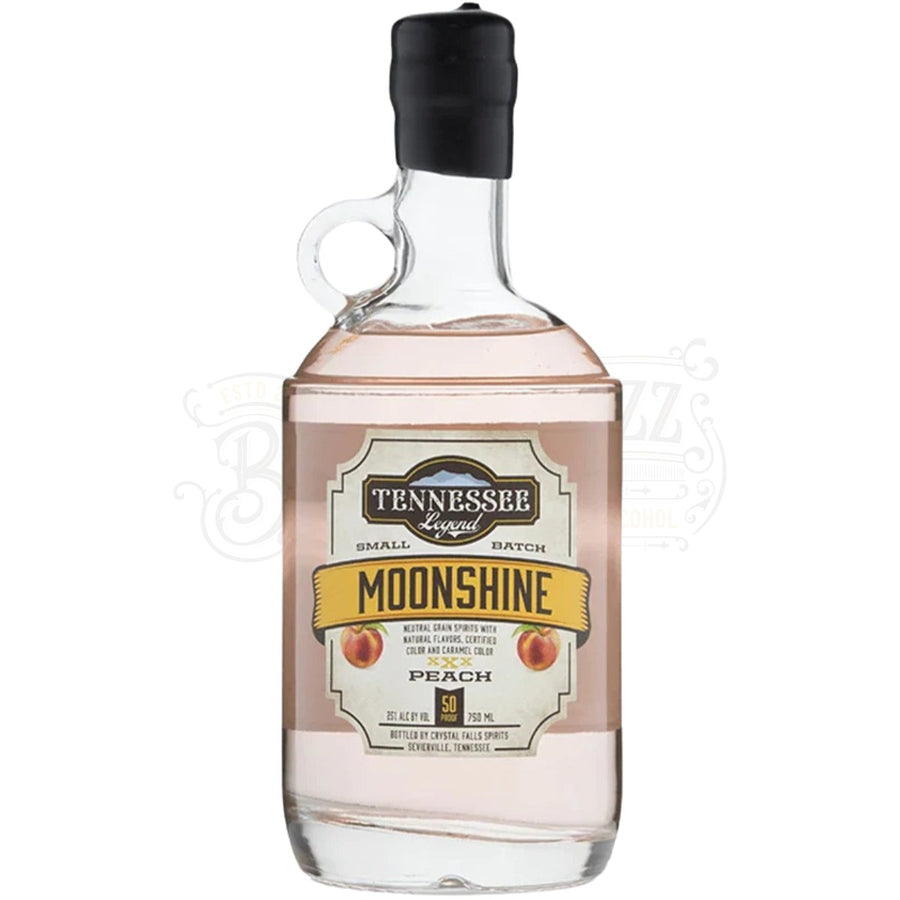 Tennessee Legend Moonshine Peach Whiskey - BottleBuzz