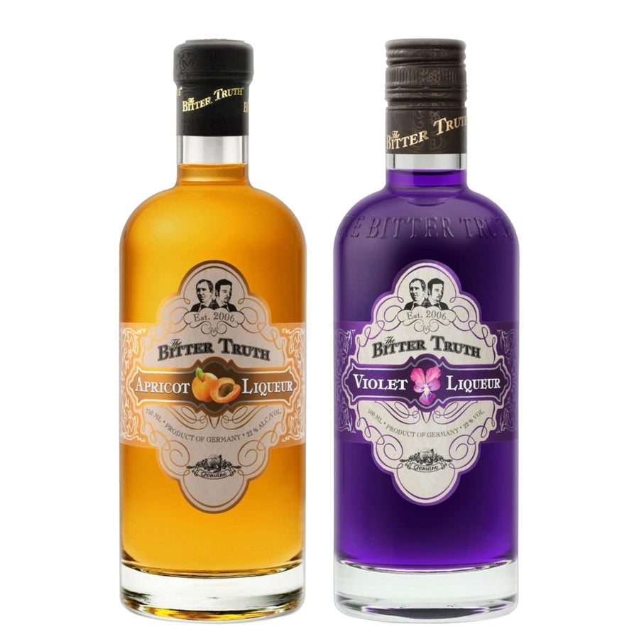 The Bitter Truth Apricot Liqueur and The Bitter Truth Violet Liqueur