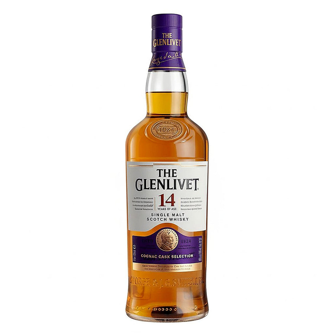 The Glenlivet Single Malt Scotch Cognac Cask Selection 14 Year 375ml