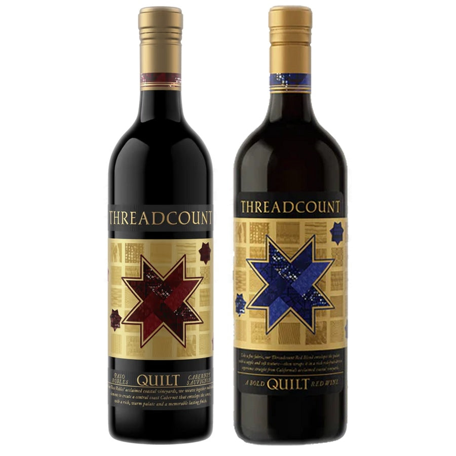 Threadcount By Quilt Cabernet Sauvignon Pas and Threadcount By Quilt Red