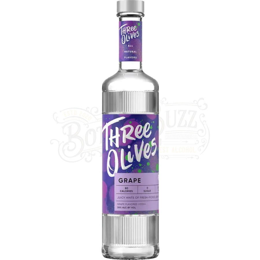 Three Olives Grape Vodka - BottleBuzz