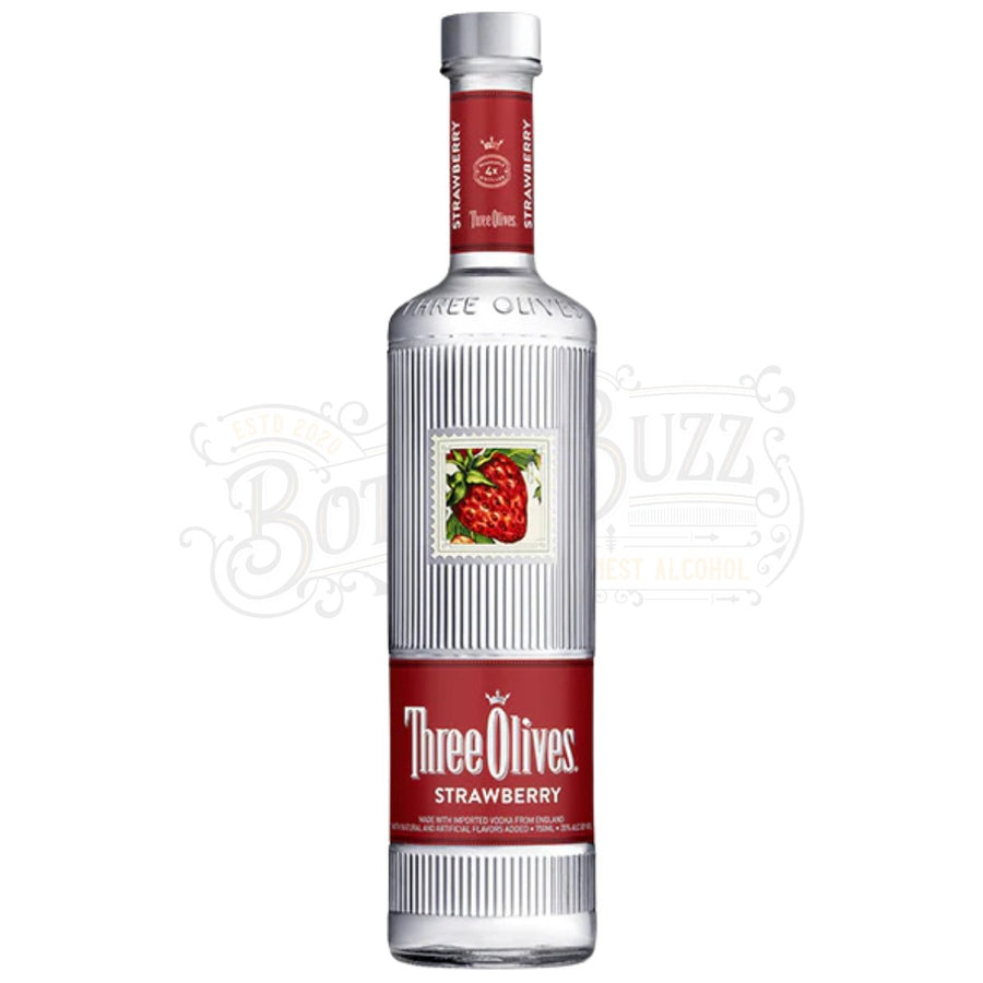 Three Olives Strawberry Vodka - BottleBuzz