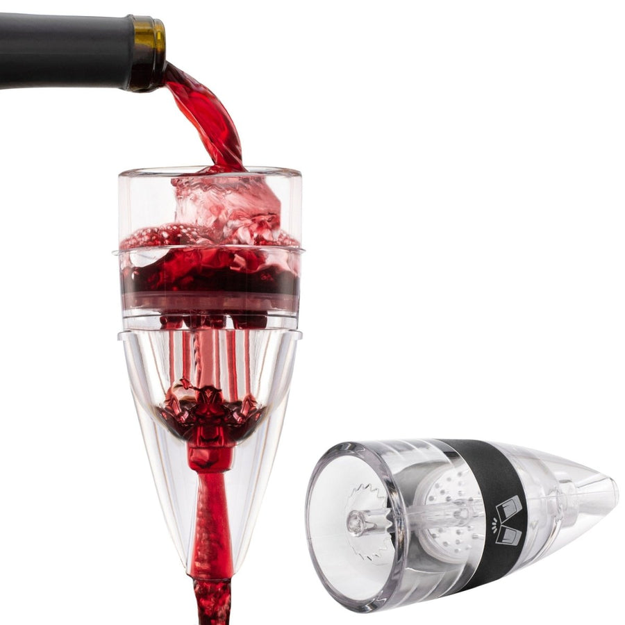 Three Step Premium Wine Aerator with Wine Stopper - BottleBuzz