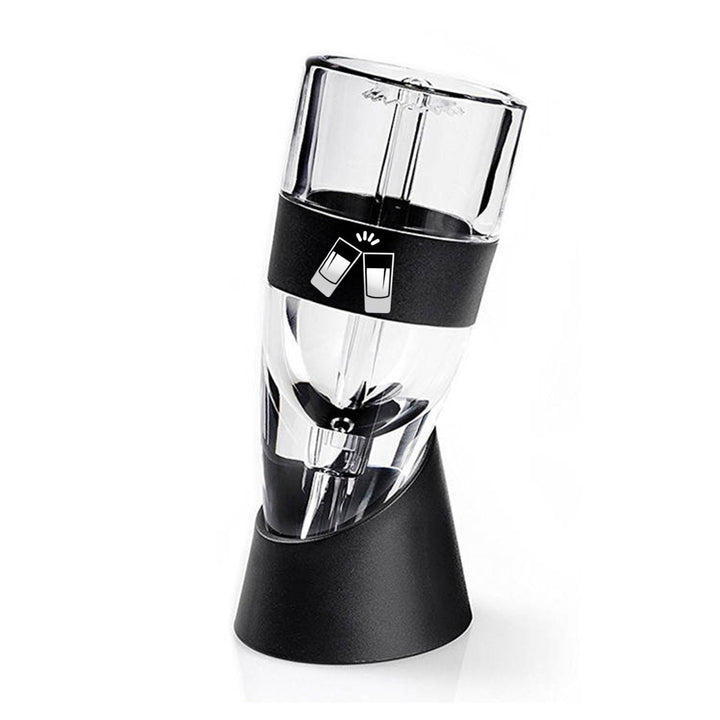 Three Step Premium Wine Aerator with Wine Stopper - BottleBuzz