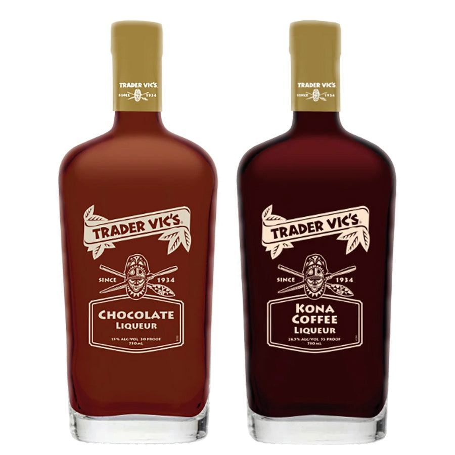 Trader Vic's Chocolate Liqueur and Trader Vic's Kona Coffee Liqueur