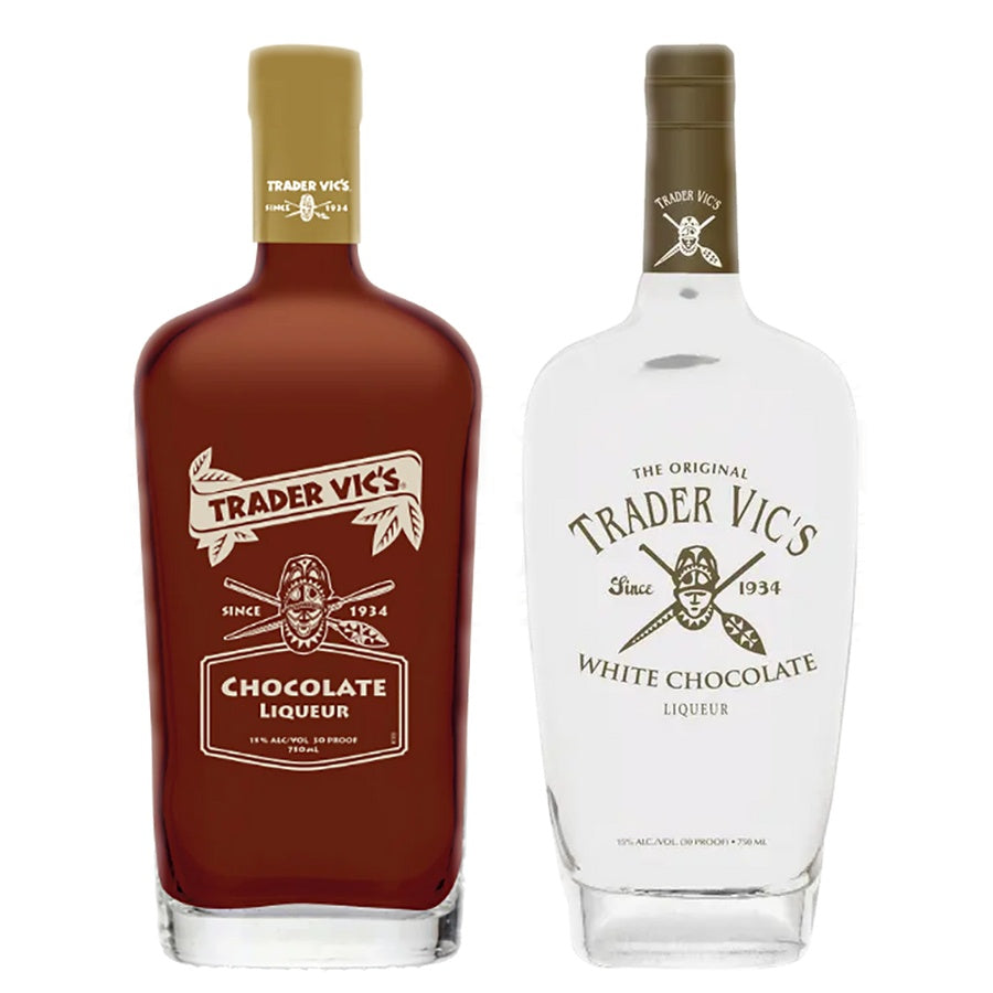 Trader Vic's Chocolate Liqueur and Trader Vic's White Chocolate Liqueur
