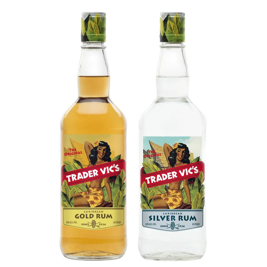Trader Vic's Gold Rum and Trader Vic's Silver Rum