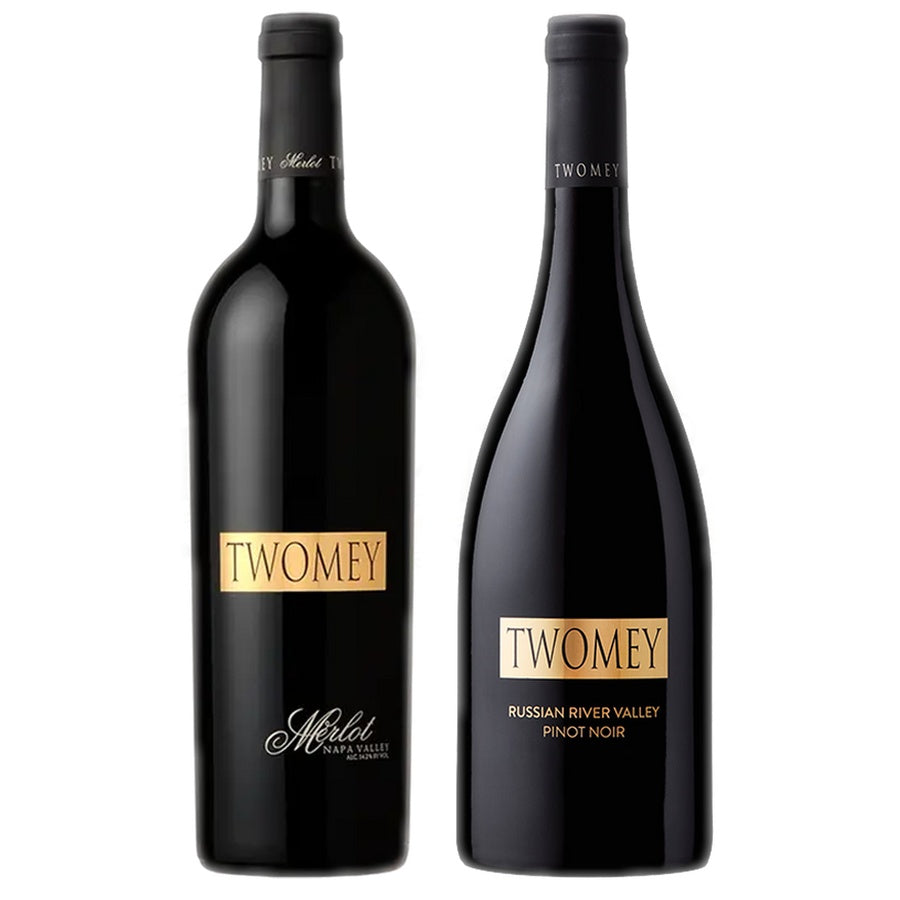 Twomey Merlot and Twomey Pinot Noir Russian River Valley